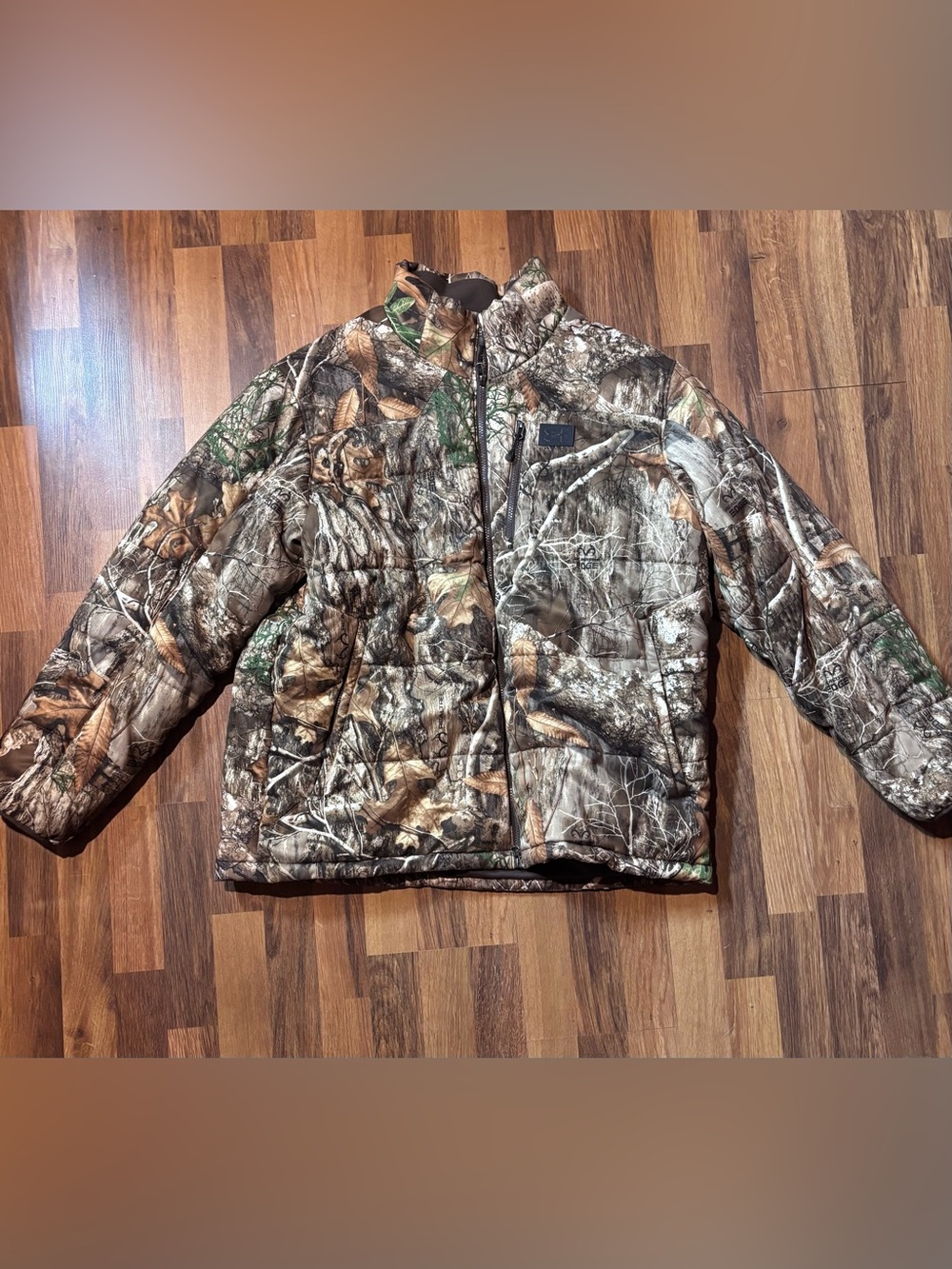 Under Armour Realtree Edge Cold Gear Camo Jacket Mens XL